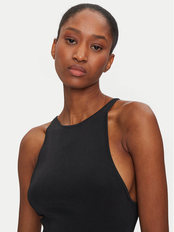 Calvin Klein Jeans Calvin Klein Jeans Rochie de vară J20J224159 Negru Slim Fit