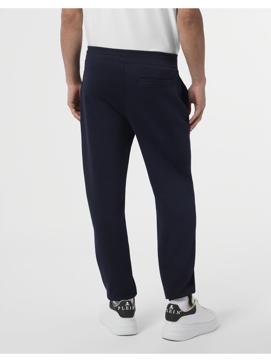 PHILIPP PLEIN PHILIPP PLEIN Spodnie dresowe 30028 Granatowy Jogger Fit