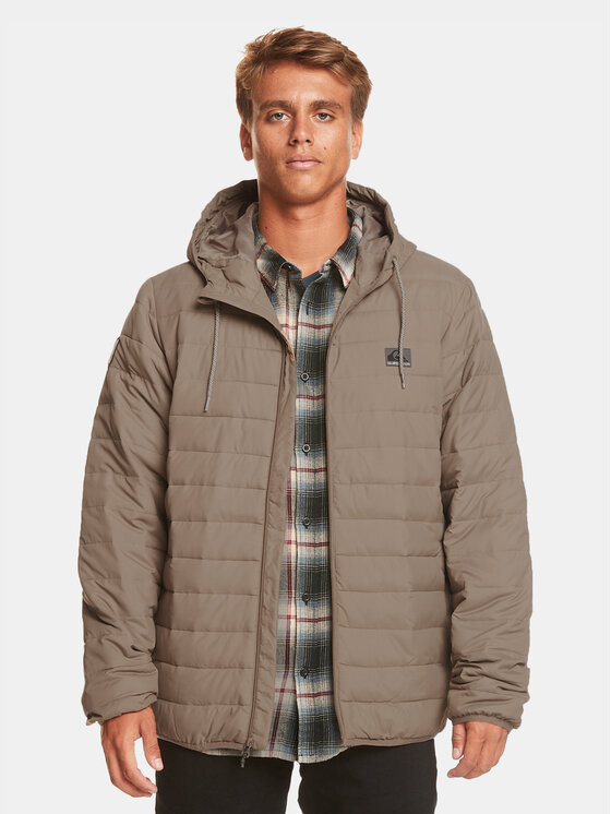 Quiksilver Pārejas jaka Scaly Hood Jckt EQYJK04008 Bēšs Regular Fit