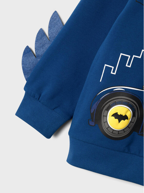 NAME IT NAME IT Pulóver BATMAN Jacobo 13225934 Kék Regular Fit