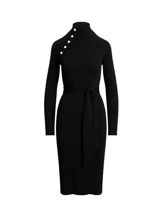 LAUREN RALPH LAUREN LAUREN RALPH LAUREN Džemper haljina 200980036001 Crna Slim Fit