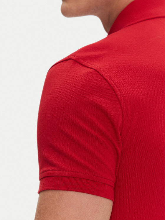 Tommy Hilfiger Tommy Hilfiger Tricou polo 1985 MW0MW17771 Roșu Slim Fit