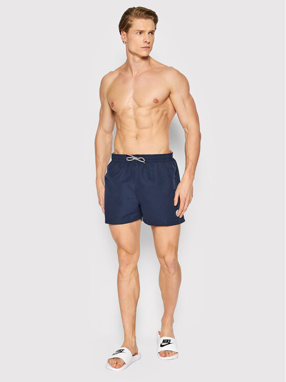 Pepe Jeans Pepe Jeans Szorty kąpielowe Remo PMB10328 Granatowy Regular Fit