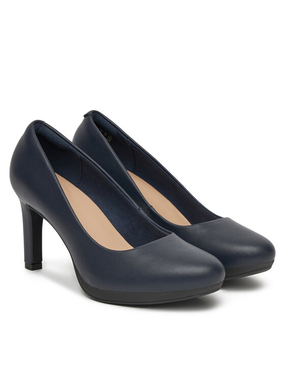 Clarks Clarks Туфлі Ambyr Joy 261626674 Cиній