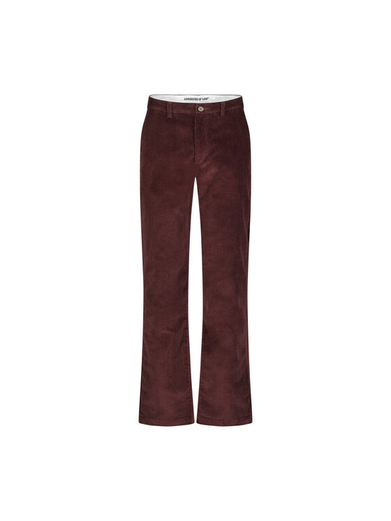 Lee Lee Chinosy SLIM CHINO Czerwony Slim Fit