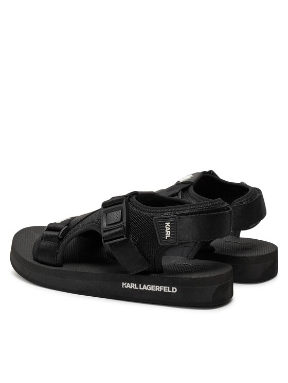 KARL LAGERFELD KARL LAGERFELD Sandale KL70515 Crna