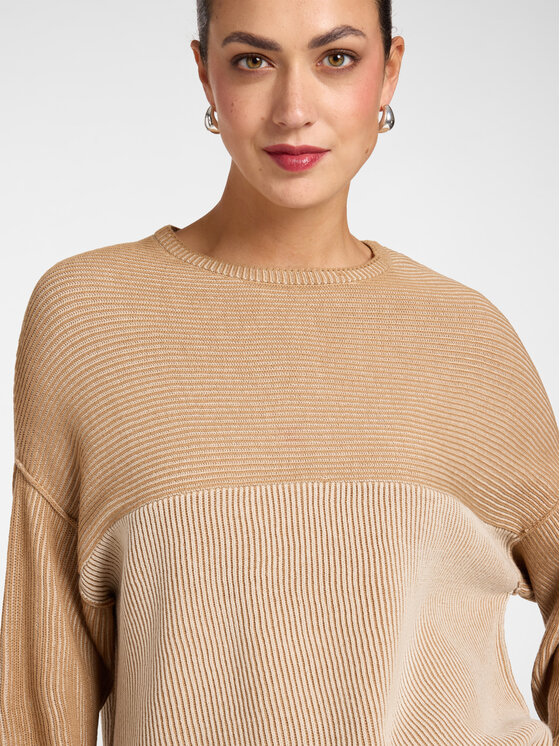 Elena Mirò Elena Mirò Maglione M055Z000817N0A1 Crema Over Fit