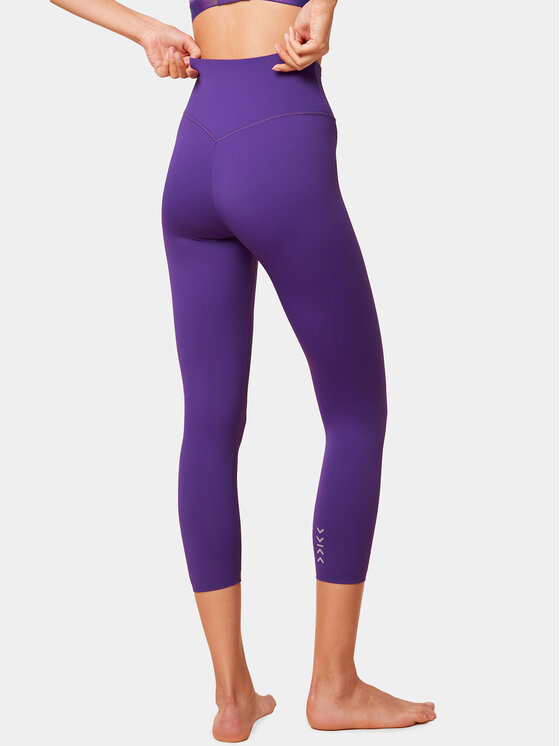 Triumph Triumph Leggings Cardio RTW 7/8 High Waist Leggings Logo 10215957 Viola Slim Fit