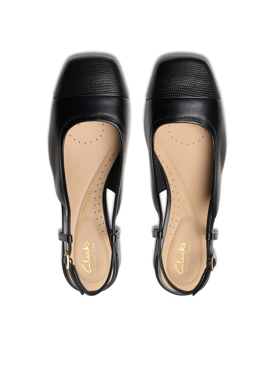 Clarks Clarks Lodičky Nyta45 Sling 26181320 Černá