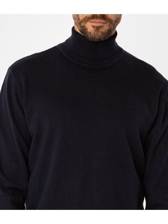 Lee Cooper Lee Cooper Sweter SANTO Granatowy Regular Fit