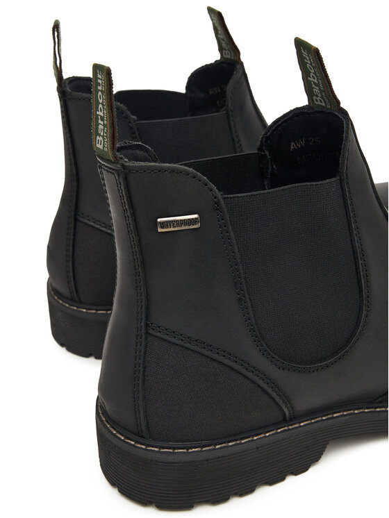 Barbour Barbour Gležnjarji Chelsea Patton MFO0771BK12 Črna