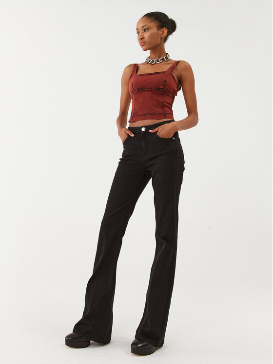 Patrizia Pepe Patrizia Pepe Marškinėliai 8C0615/D047-R805 Vyšninė Slim Fit