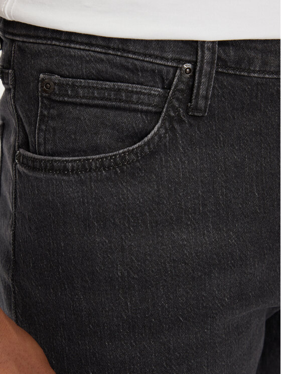 Lee Lee Jeansy West 112322201 Czarny Straight Fit