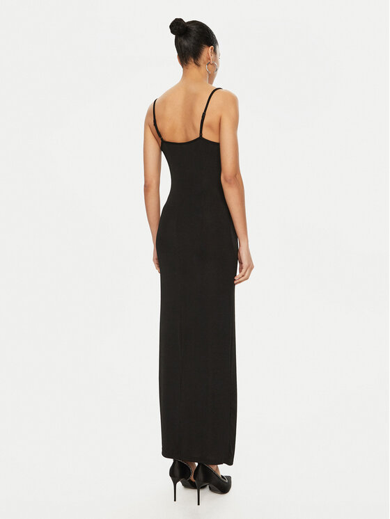ONLY ONLY Rochie de seară Clara 15333665 Negru Slim Fit