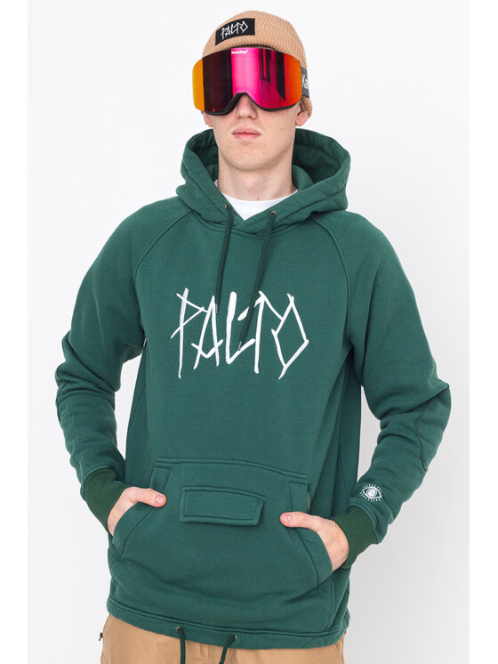 Palto Palto Bluza Logo Zielony Comfort Fit