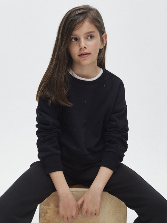 Mayoral Mayoral Bluză 7.402 Negru Regular Fit
