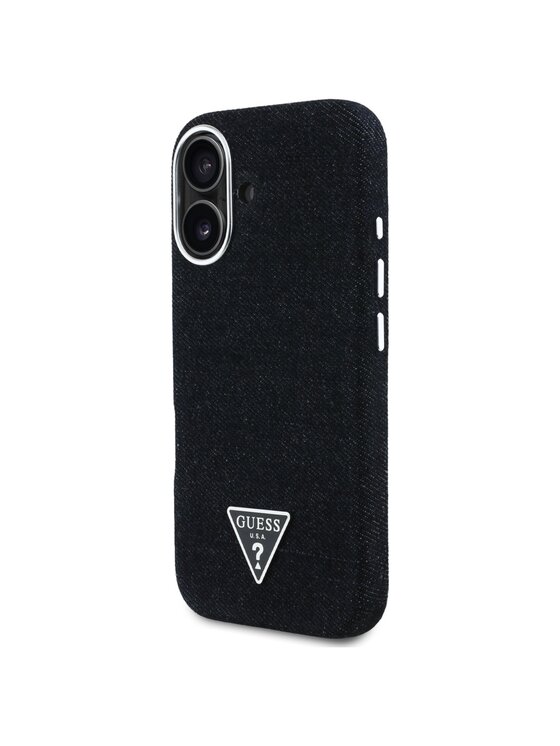 Guess Guess Etui na telefon Apple iPhone 16 Czarny