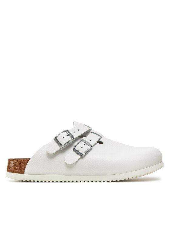 Şlapi Birkenstock Kay Sl Sfb Le 1018228 Alb