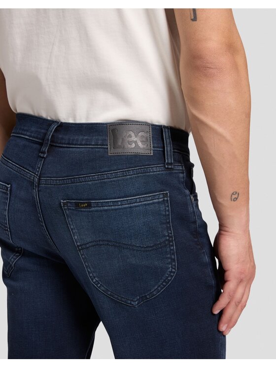 Lee Lee Jeansy DAVID Niebieski Straight Leg