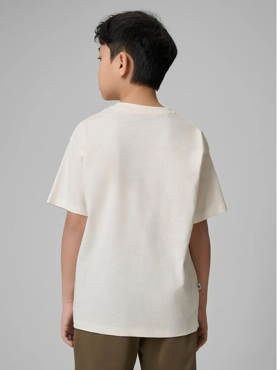 4F 4F T-Shirt 4FJWSS26TTSHM2817-11 Biały Active Fit