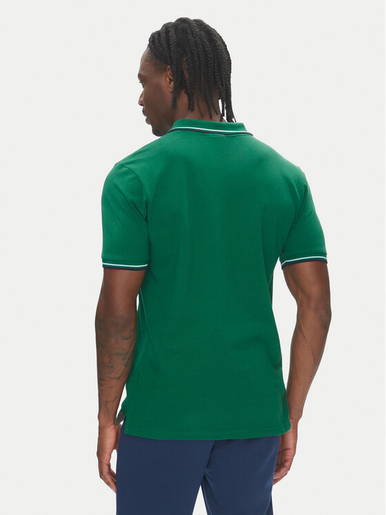 Lindbergh Lindbergh Polo 30-404010 Zaļš Relaxed Fit