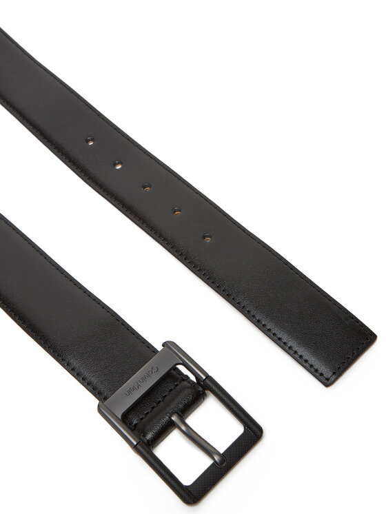 Calvin Klein Calvin Klein Moški pas Classic Buckle Belt 38Mm LV04D7012G Črna