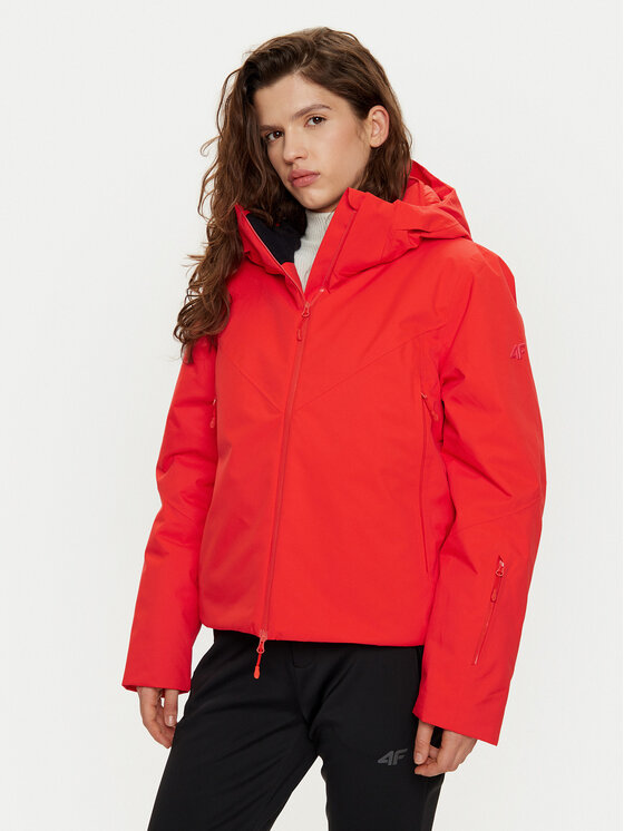 4F 4F Giacca da sci 4FWAW24TTJAF582 Rosso Regular Fit