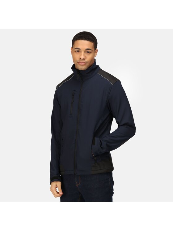 Regatta Regatta Kurtka softshell RG3117 Granatowy Over Fit