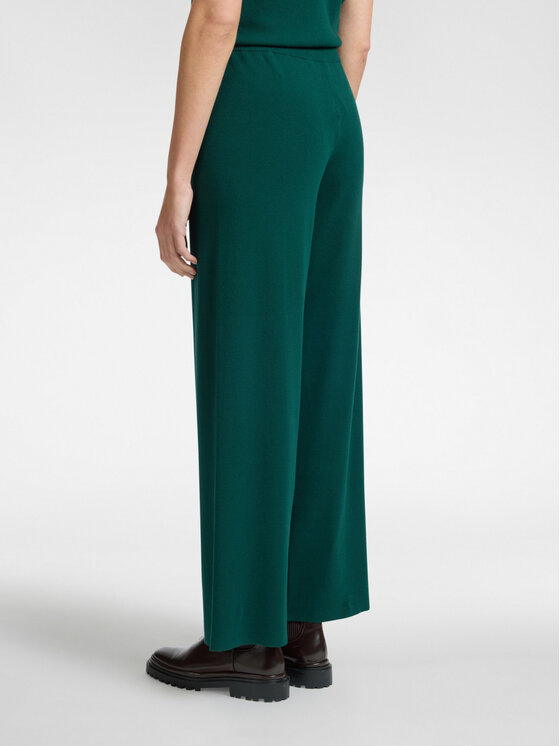 Elena Mirò Elena Mirò Pantaloni di tessuto P618Z000118N035 Verde Regular Fit