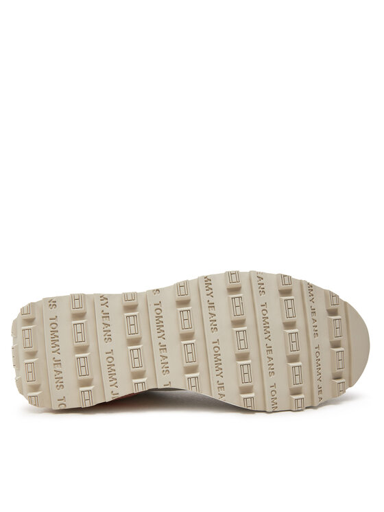 Tommy Jeans Tommy Jeans Sneakersy Tjw Tech Runner Ess EN0EN02511 Sivá