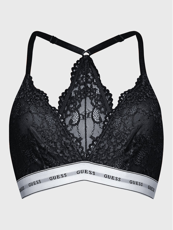 Guess Guess Bralette krūšturis Belle O97C02 KBBT0 Melns