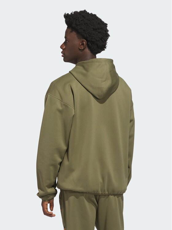 adidas adidas Bluza techniczna 158925 Zielony Loose Fit