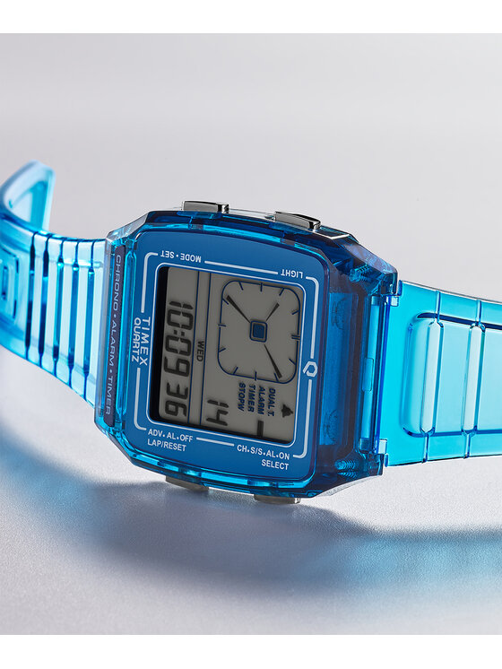 Timex Timex Hodinky 194366343151 Modrá