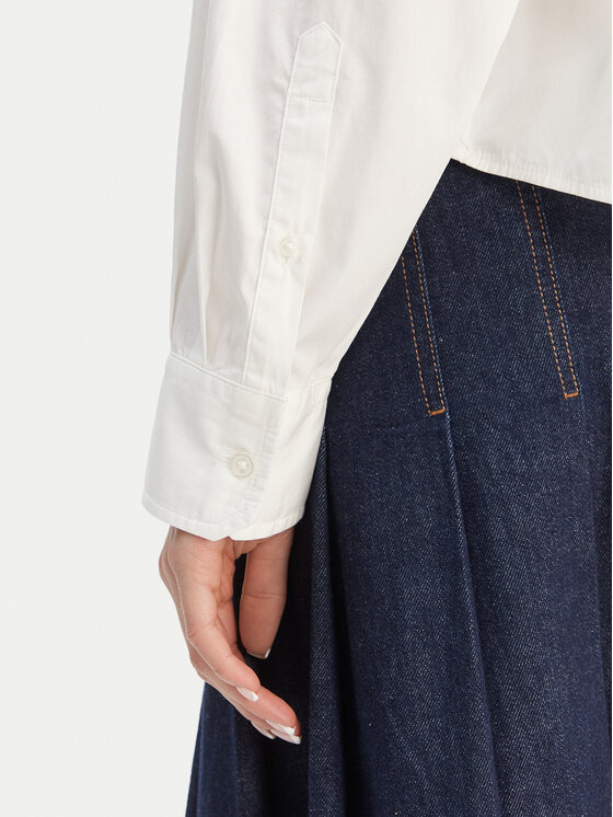 Tommy Jeans Tommy Jeans Риза DW0DW22766 Екрю Regular Fit