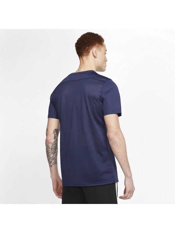 Nike Nike Koszulka techniczna DRY PARK VII JSY SS Granatowy Basic Fit
