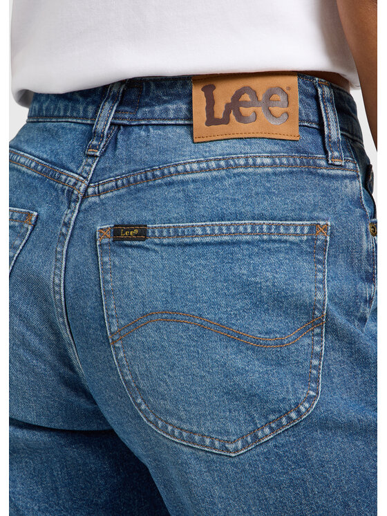 Lee Lee Jeansy CAROL Niebieski Straight Fit