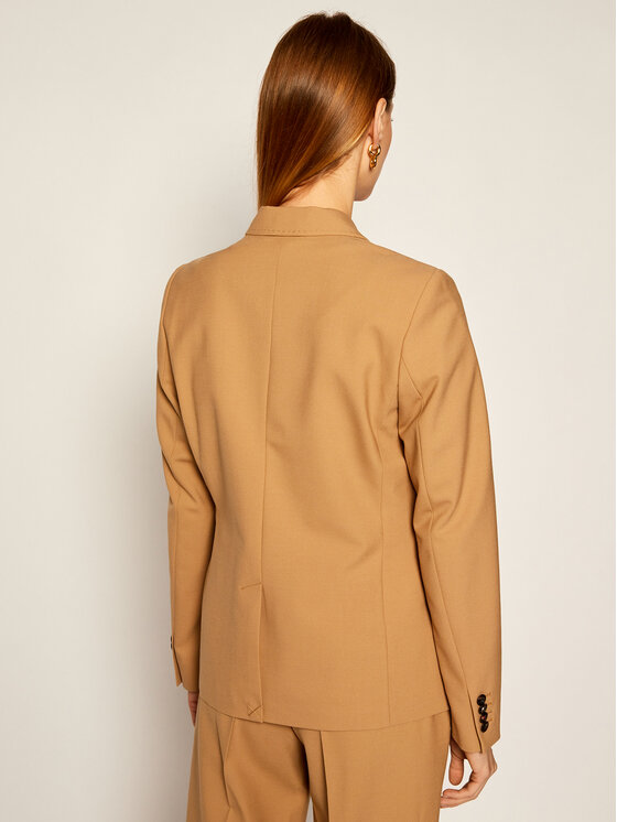 Tommy Hilfiger Tommy Hilfiger Švarkas ICONS WW0WW28496 Smėlio Regular Fit