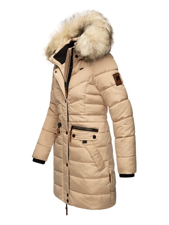 Navahoo Navahoo Kurtka zimowa Paula princess Beżowy Casual Fit