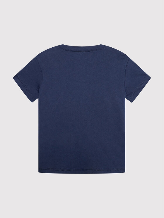 United Colors Of Benetton United Colors Of Benetton T-Shirt 3096C15AY Tmavomodrá Regular Fit