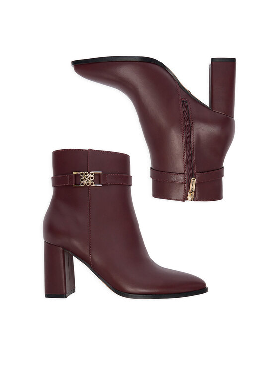 Nine West Nine West Polokozačky CEO-NASIRA-01 Bordó
