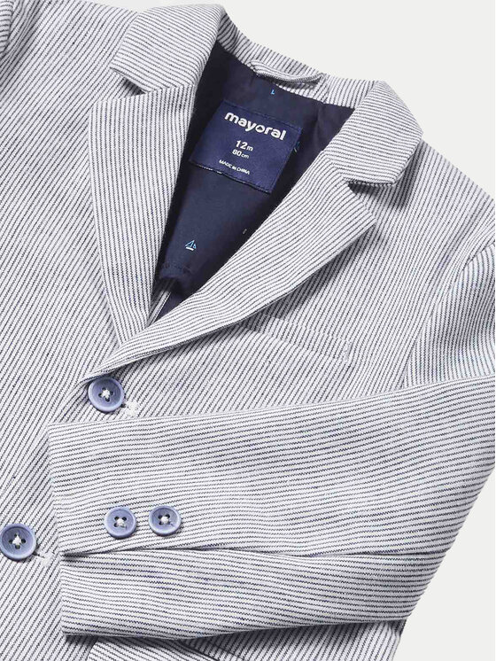 Mayoral Mayoral Sacou 1444 Albastru Regular Fit