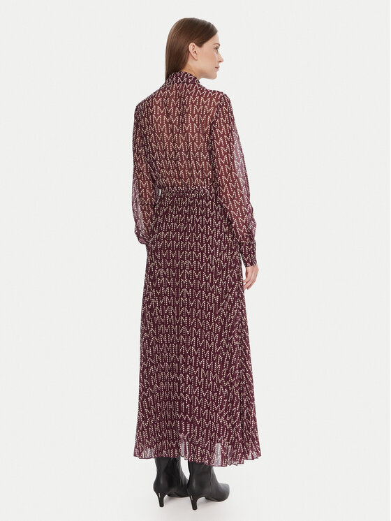 LOLA CASADEMUNT LOLA CASADEMUNT Vestito da giorno MF2516005 Bordeaux Regular Fit