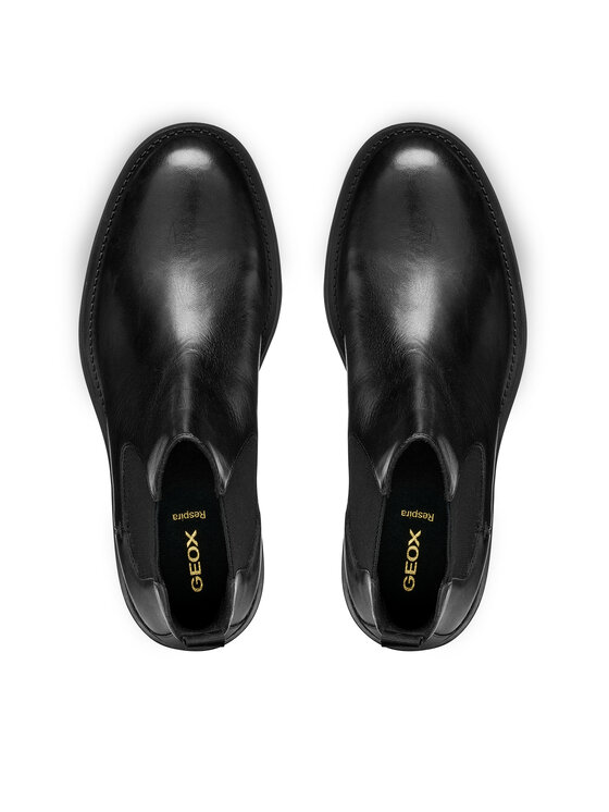 Geox Geox Ghete Jodhpur U Redclif U56LXB 0003C C9999 Negru