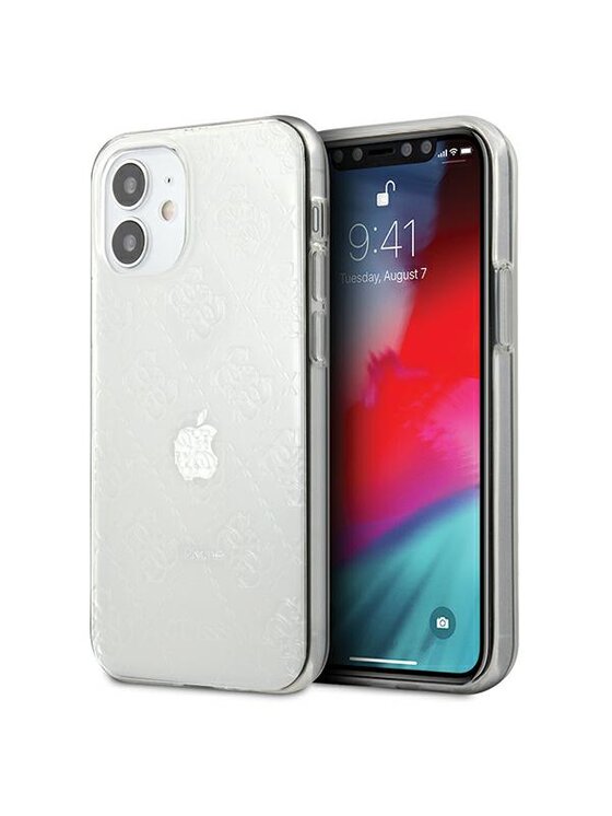 Etui na telefon Guess, Bezbarwny, iPhone 12 Mini
