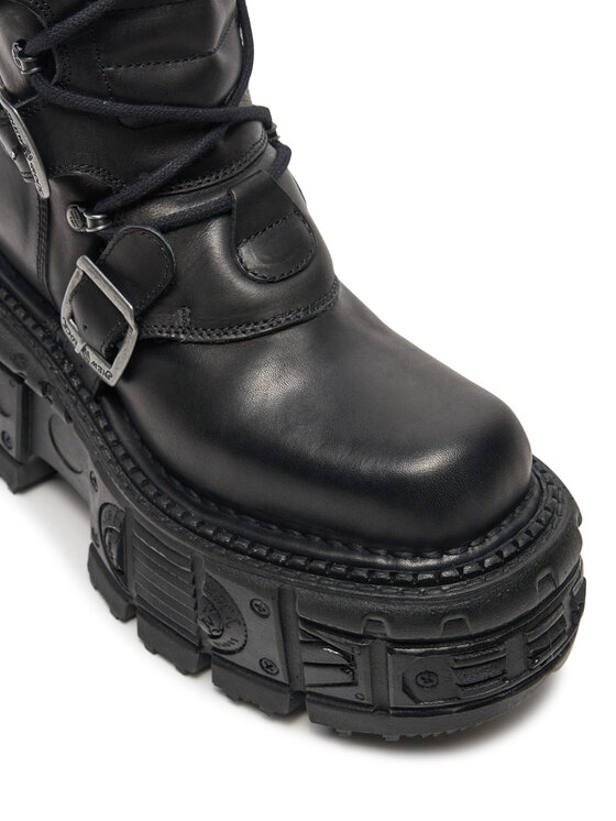 NEW ROCK NEW ROCK Anfibi M-272-S3 Nero