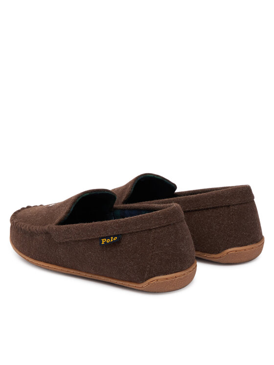 Polo Ralph Lauren Polo Ralph Lauren Мокасини Brennan Wool Dress 843981601003 Кафяв