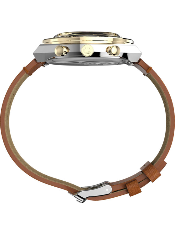 Timex Timex Zegarek TW2W64400 Brązowy