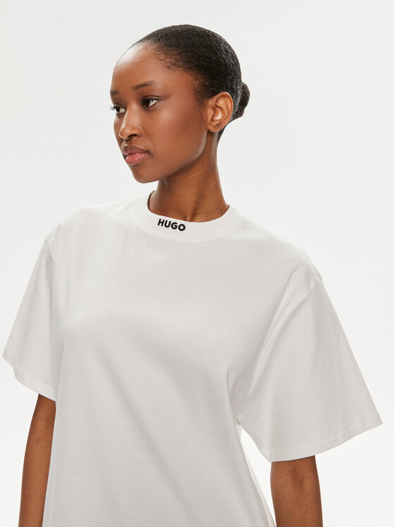 Hugo T-shirt Dina 50514869 Bianco Relaxed Fit