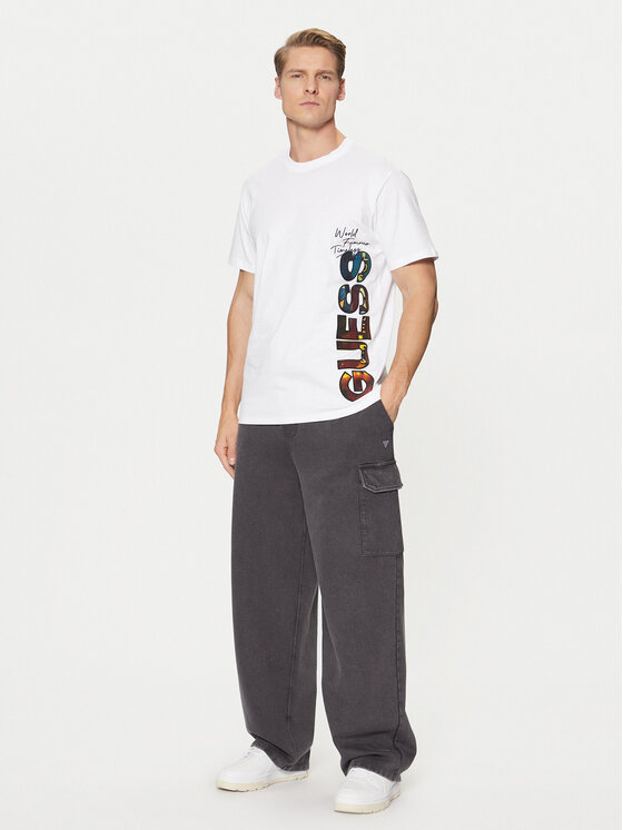 Guess Guess Jogginghose M5RB18 KC2B1 Grau Regular Fit
