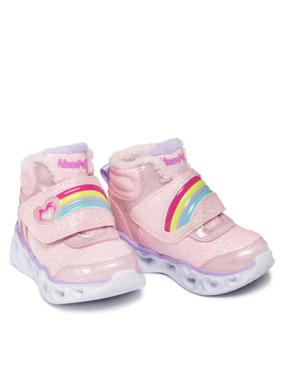 Skechers Skechers Trzewiki Brilliant Rainbow 302669N/PKLV Różowy